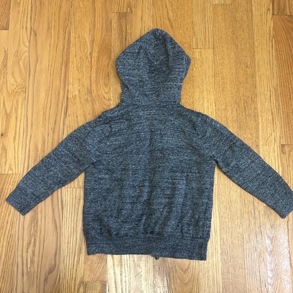 Gap Toggle Charcoal Gray Hooded Cardigan - Picture 8 of 9